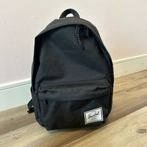 Black Herschel backpack great condition